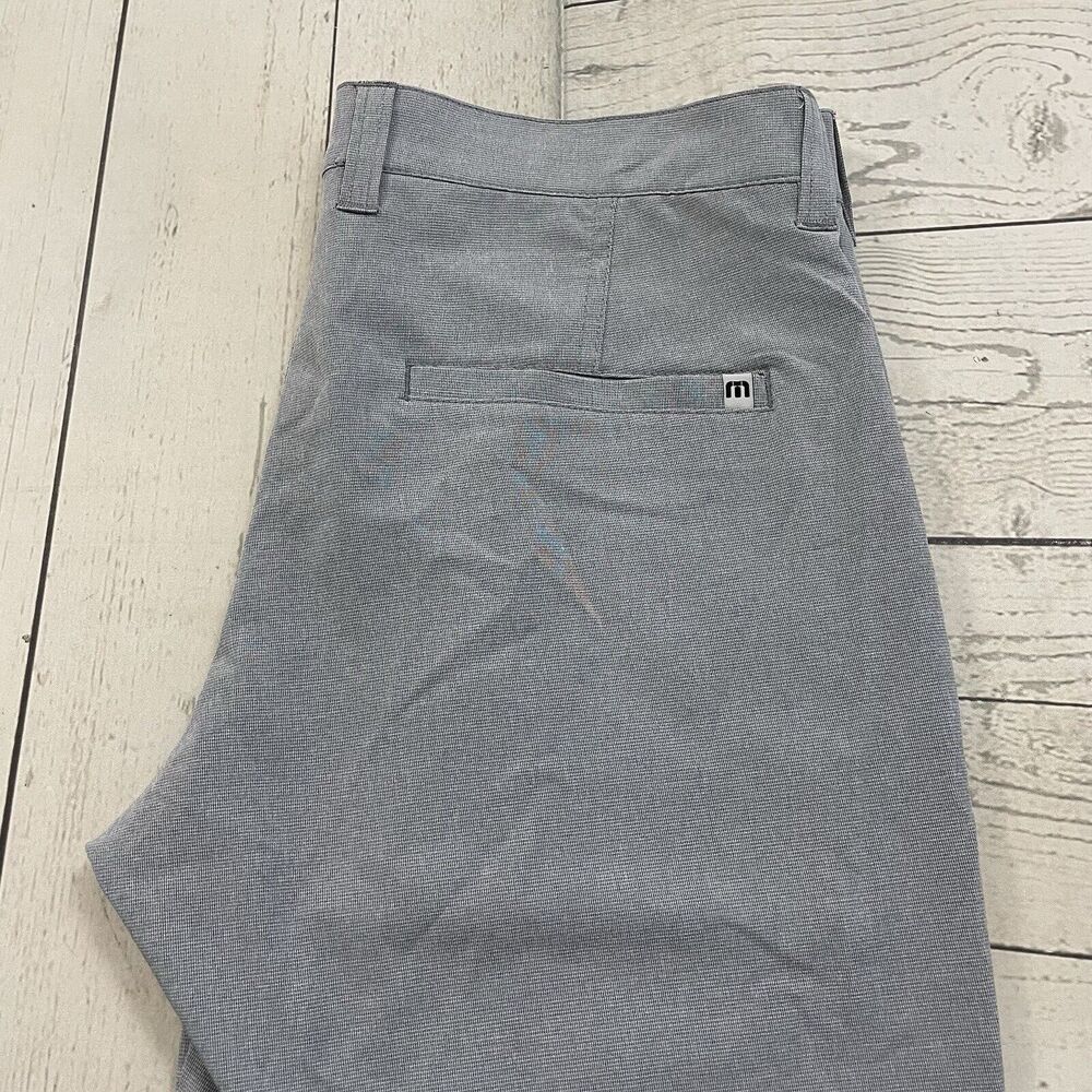 Travis Mathew Gray Flat Front Men Shorts
